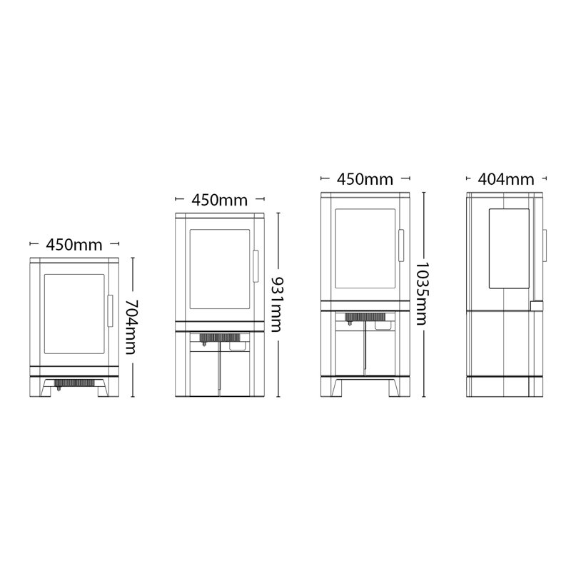 Vue Freestanding Electric Stove