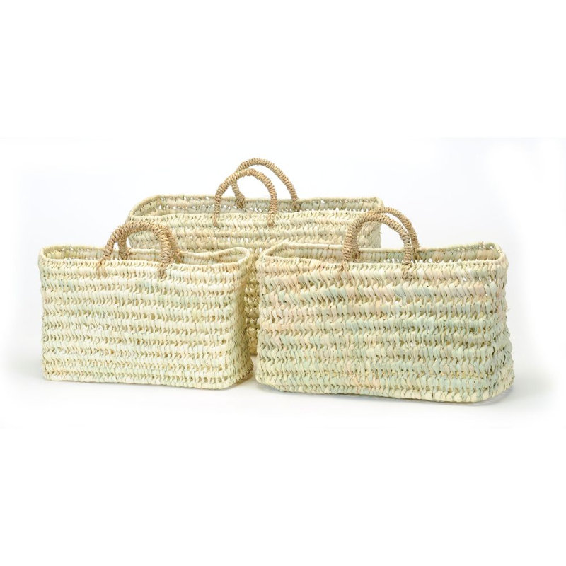 Ensemble de paniers en rotin 3 pièces Openweave