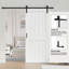 Portes intérieures de grange coulissantes 84 po H 84 po-128721380-128604710