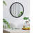 Arnab Iron Frame Round Mirror