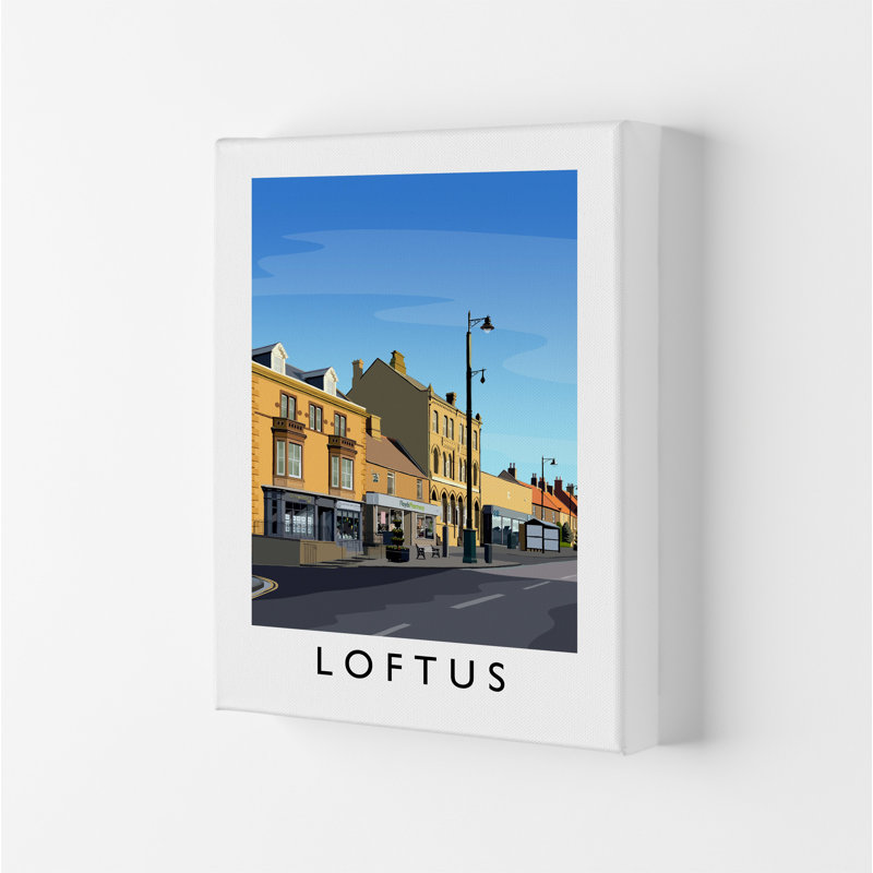 Loftus 3 Portrait by Richard O'Neill - Print, Wrapped Canvas, 59.4cm H x 42cm W x 4cm D