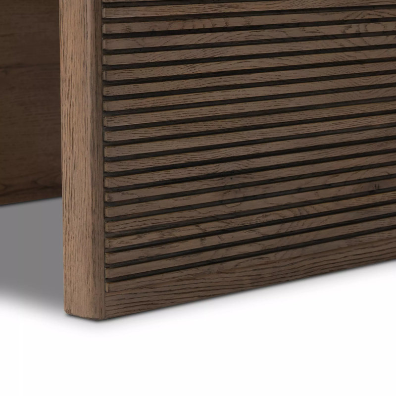 Leo End Table, Brown