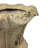 Aurelius Scalloped Heritage Hand-Painted MGO Modern Neoclassical Pedestal Garden Urn