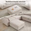Canapé modulaire en U Doyle-2069933231