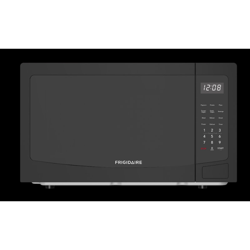 Frigidaire, 1,1 cu. Pi. Four à micro-ondes de comptoir, noir, Noir
