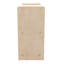 Unité de rangement ouverte modulaire en bois de classe commerciale Mess