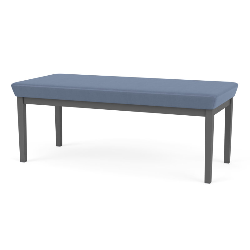 Banc en acier Lenox, Gris anthracite, Fosse Sentry