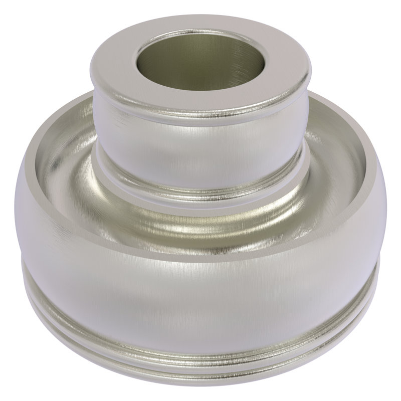 Photophore en laiton 1,75 po, Nickel satiné