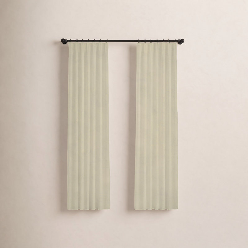 Chambre obscurcissant Westcliffe Beach, L 50 po x L 84 po, Lit double, Passe-tringle