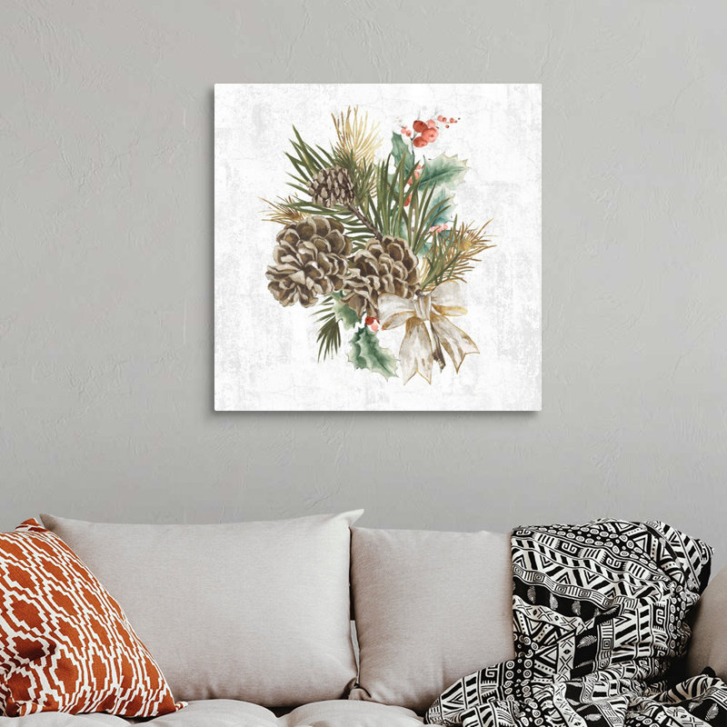 Spark Holiday Spirit - reproduction d'art sur toile, Toile tendue, H 48 po x l 48 po x P 1,25 po