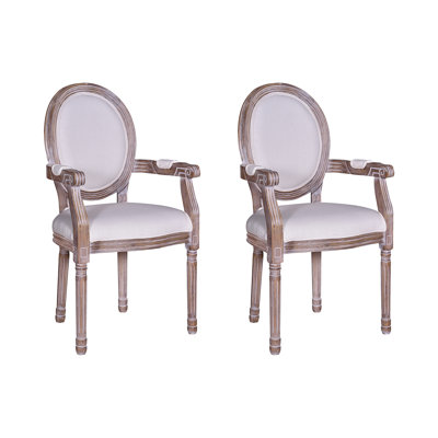 Fava 49cm H Cotton Upholstered Side Chair