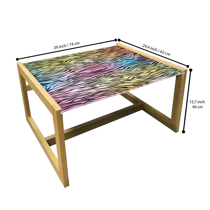 Ingberg Sled Coffee Table, 62cm H x 74cm W x 40cm D