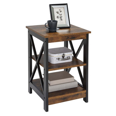 Table de bout avec rangement Darek