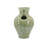 D7.9x11.8" Sage Green Sculptural Ceramic Vase