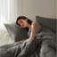 Housse de couette très grand / très grand 3 pièces avec texture gaufrée - différentes couleurs pour un look spécial, confort en coton confortable, douceur pré-lavée à la pierre, fermeture à bouton sécuritaire, qualité de sommeil toutes saisons 3 pièces naturellement-124961229-124961230