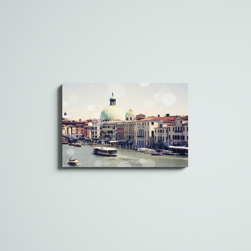 «Venice Bokeh II», photographie sur toile, H 20 po x l 30 po