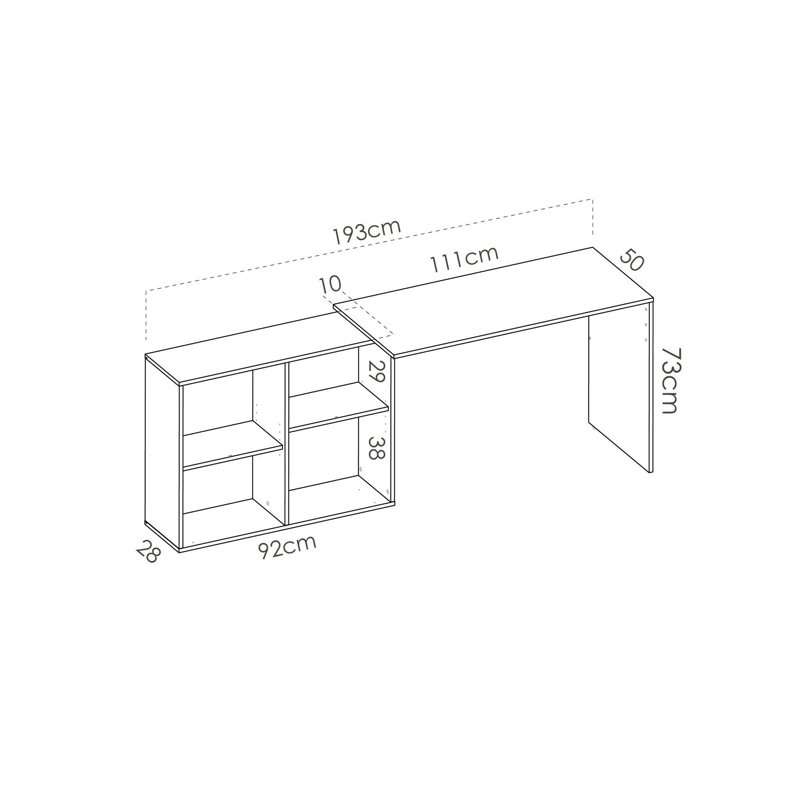 Elizabeth-Alice L-Shaped Computer Desk