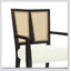 Ensemble de chaises de salle à manger à dossier moderne en rotin, confortable et durable pour une décoration intérieure élégante-1154623159
