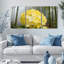 Reproduction de photo de nature (ensemble de 3), art de l'hortensia jaune et forêt de bambou-499870626