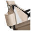 Chaise hamac pliante portative kaki avec structure en acier