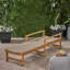 Chaise longue en bois et osier-1682147723