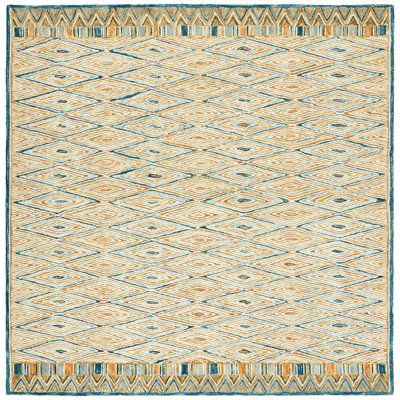 Seyler Hand Tufted Wool Geometric Rug