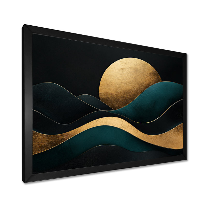 Soft Marble Coastal Balance III - Art mural grand marbre abstrait, Reproduction encadrée d'une seule photo, H 30 po x l 40 po
