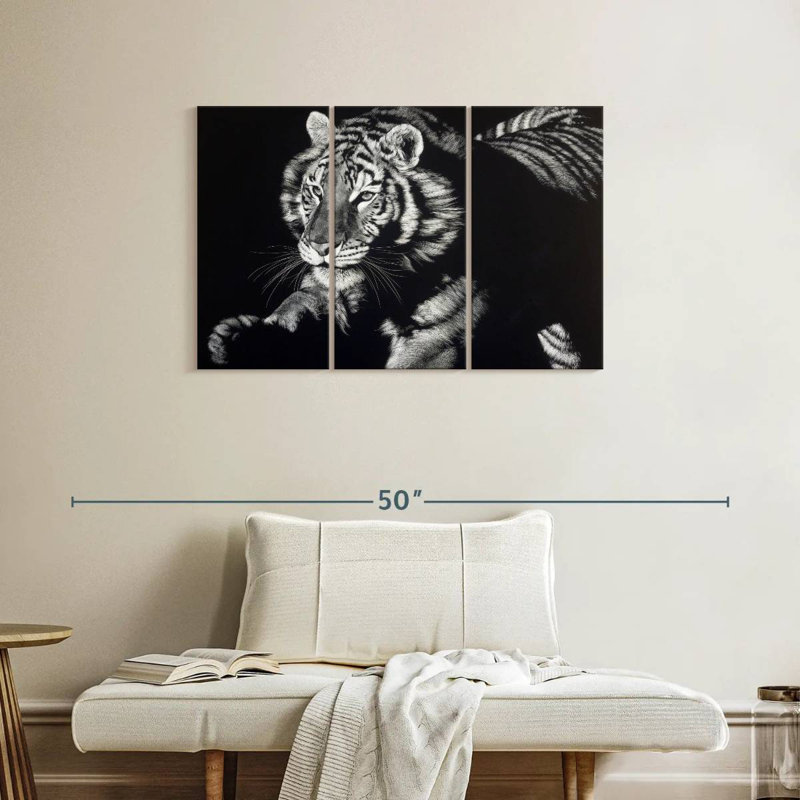 Brampt Eyes Burning Bright, 24" H x 38" W
