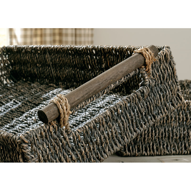 Jameer Tray - Set of 2, Antique Gray