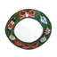 Natale Round Serving Platter, Ornaments