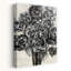 «Elegant Gray Roses», art mural élégant et moderne-129007619