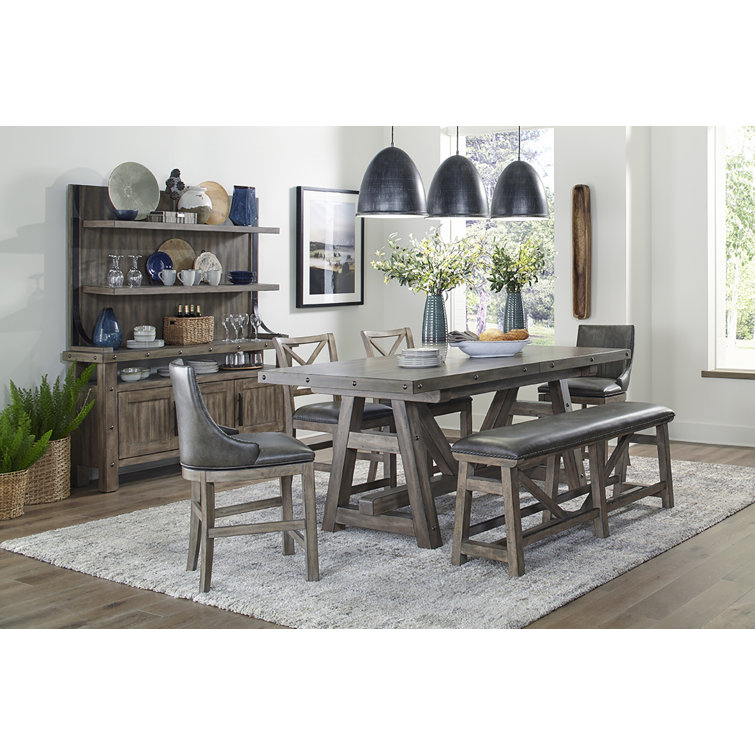Kinleigh 8 - Person Four Leg Dining Set