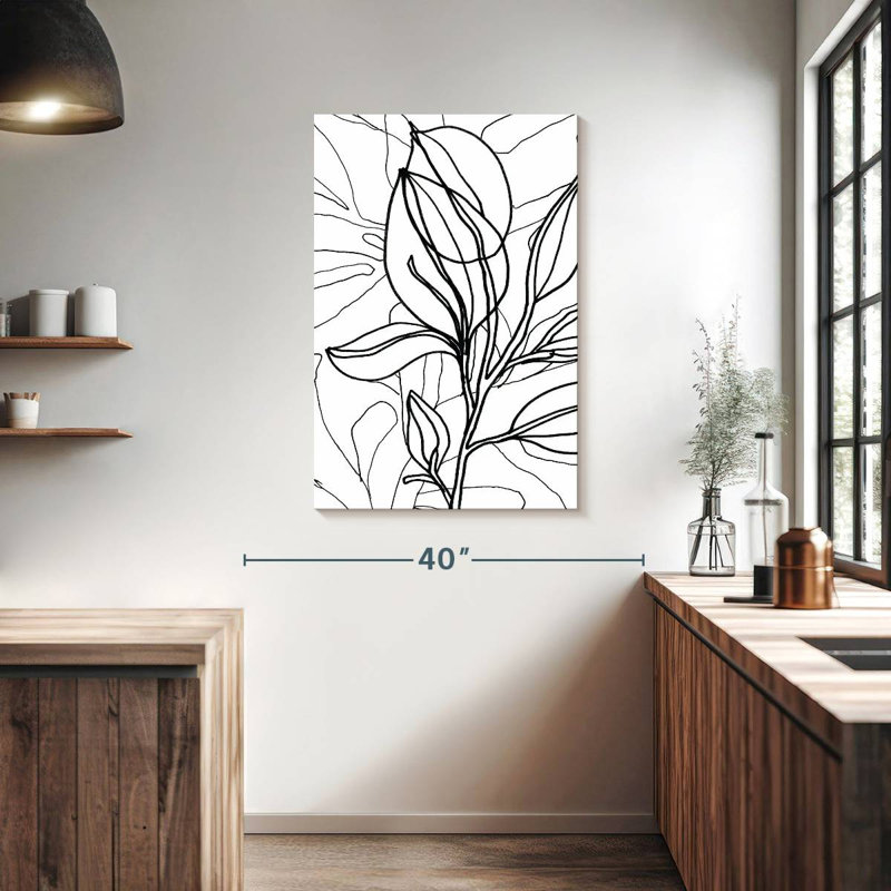 Tropical Lines I, 39" H x 26" W
