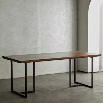 Multifunctional solid wood dining table