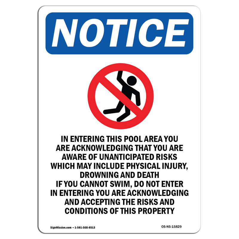 In Entering Sign