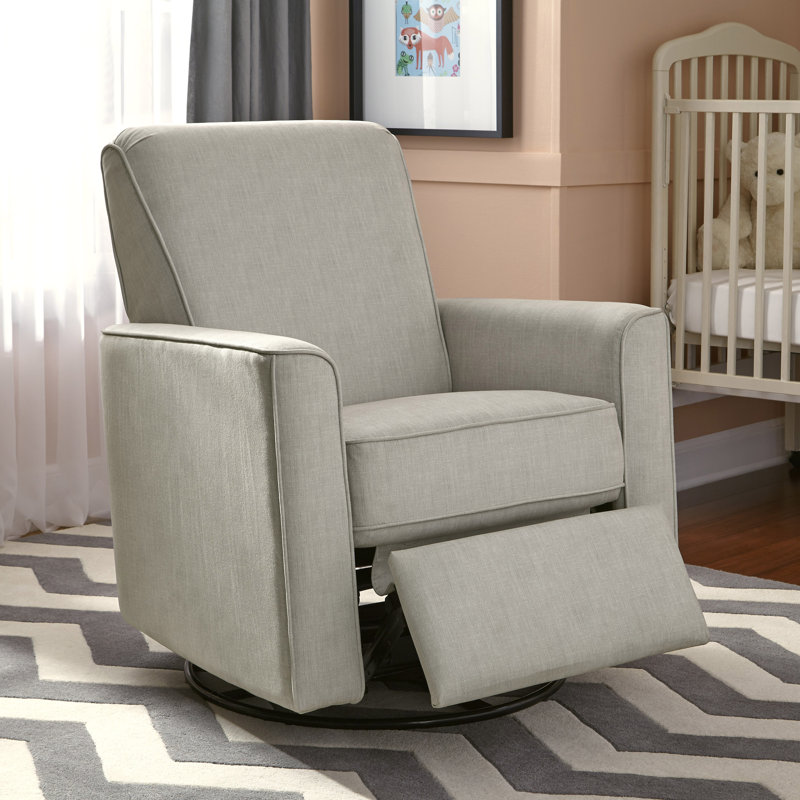 Fauteuil coulissant, inclinable et pivotant Ninette, Beige désert