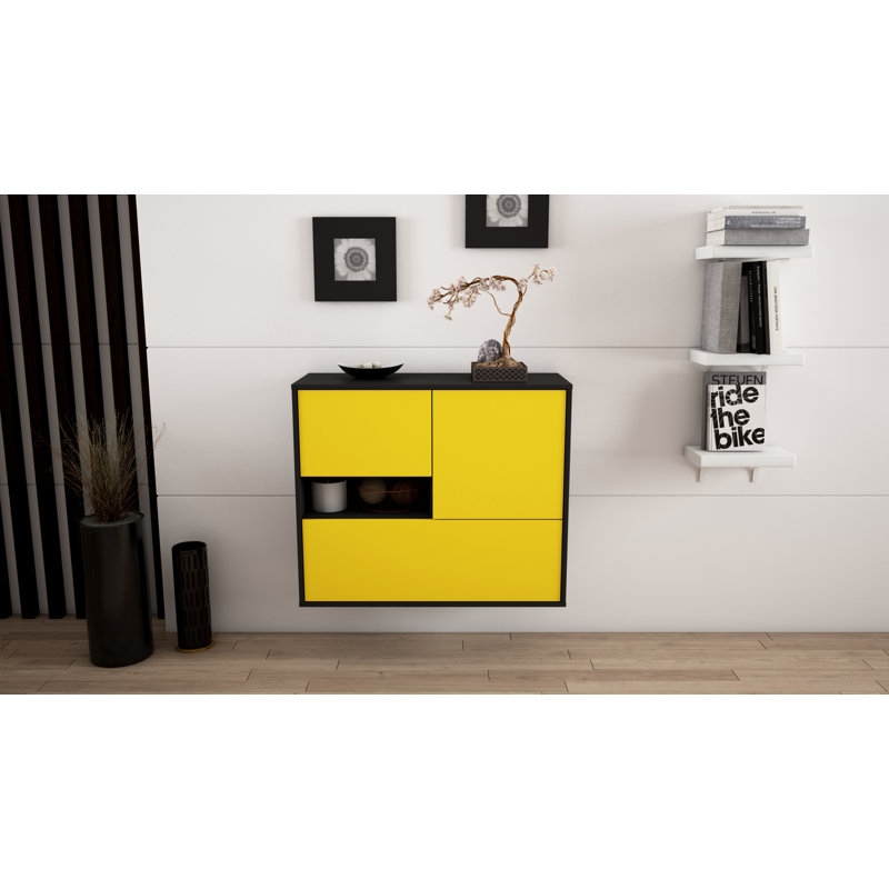 Rubenstein 92cm Sideboard, Yellow