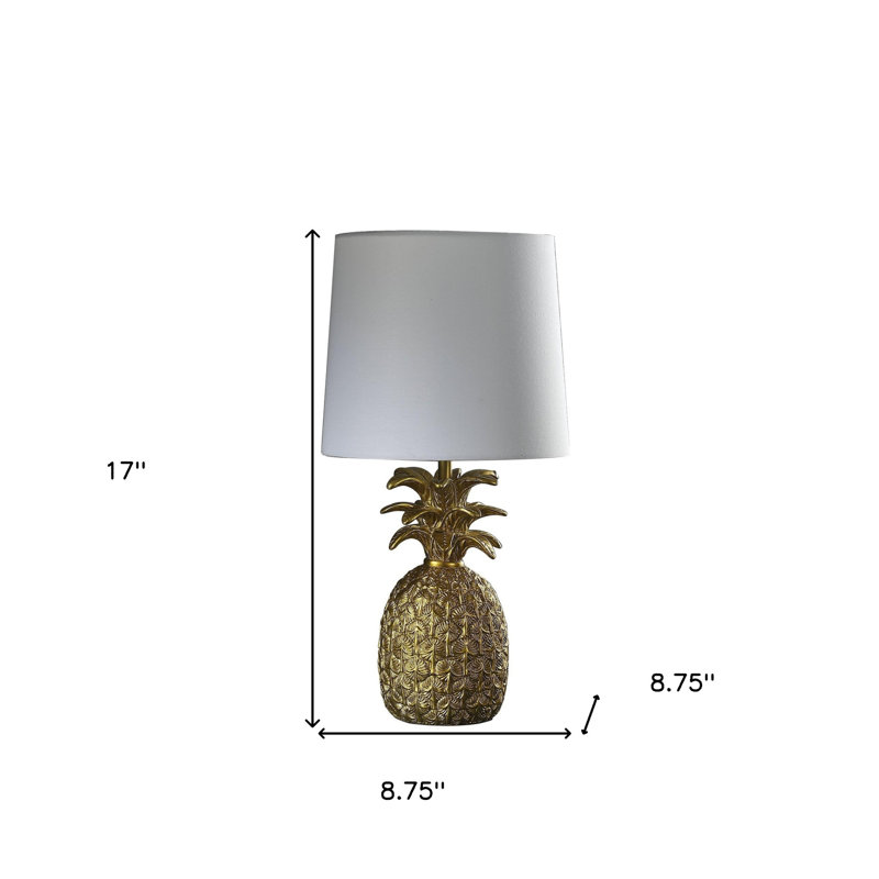 Neysa 17" Table Lamp, White