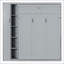 Lit escamotable double pleine grandeur avec tablettes-677547845-677547844