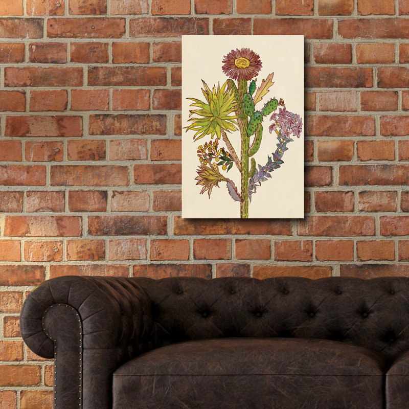  «Neon Desert 1» par Melissa Wang, art mural en verre acrylique, 16 po x 24 po, H 24 po x l 16 po