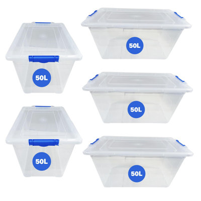 E Cairns Plastic File Box Set
