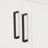 Jameal 30'' Solid Wood Single Bathroom Vanity with 0.75'' Carrara Marble Top-476761546-509871209