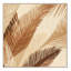 Tapis abstrait moelleux et moelleux en palmier Durso Beach - beige-826820863