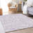 Premium Machine Washable Prisco Lavender Rug-1004595136