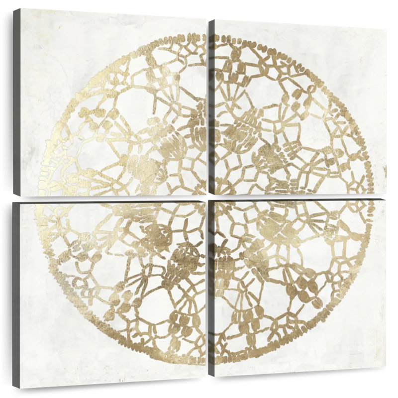Kerner Gilded Star I, 74'' H x 74'' W