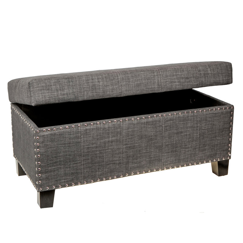 Banc de rangement Cedarvale Majestic, Gris