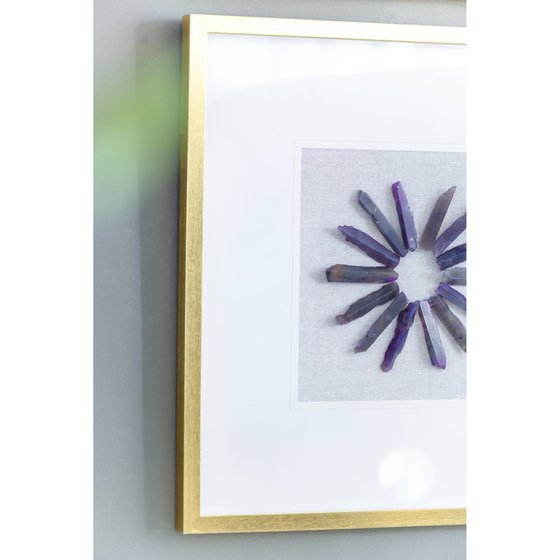 Art mural 23,5 "x 23,5" Grace Agate