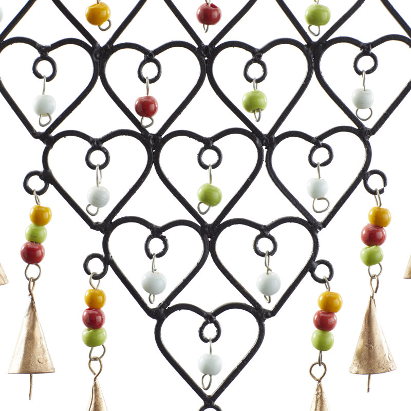 Carillon en métal Kathlyn, H 26 po x l 15,3 po x P 0,3 po