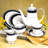 Noritake Crestwood Cobalt Platinum Coffee Server, 49 oz.