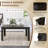63 Inch Rectangular Modern Dining Kitchen Table